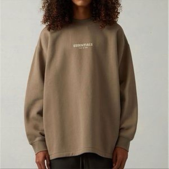Essentials Fear Of God Sweatshirt Sweatshirt Oversized - Picture 15 of 15
